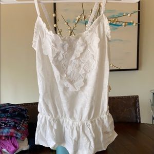 Abercrombie Kids white tank!
